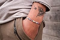 Vista 23 de Made by Nami Boho Surfer Bracelets for Men and Women Crafted from Colorful Braided Strings Adjustable and Waterproof Handmade Bracelets for Summer