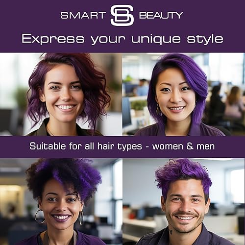 Miniatura 71 de Smart Beauty Tinte para el cabello de jengibre, permanente con tecnología Plex antiroturas, rojo cobre, libre de PPD, vegano, libre de crueldad