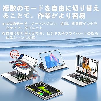 Amazon.co.jp: Dobios ノートパソコン N95 タッチスクリーン 14インチ