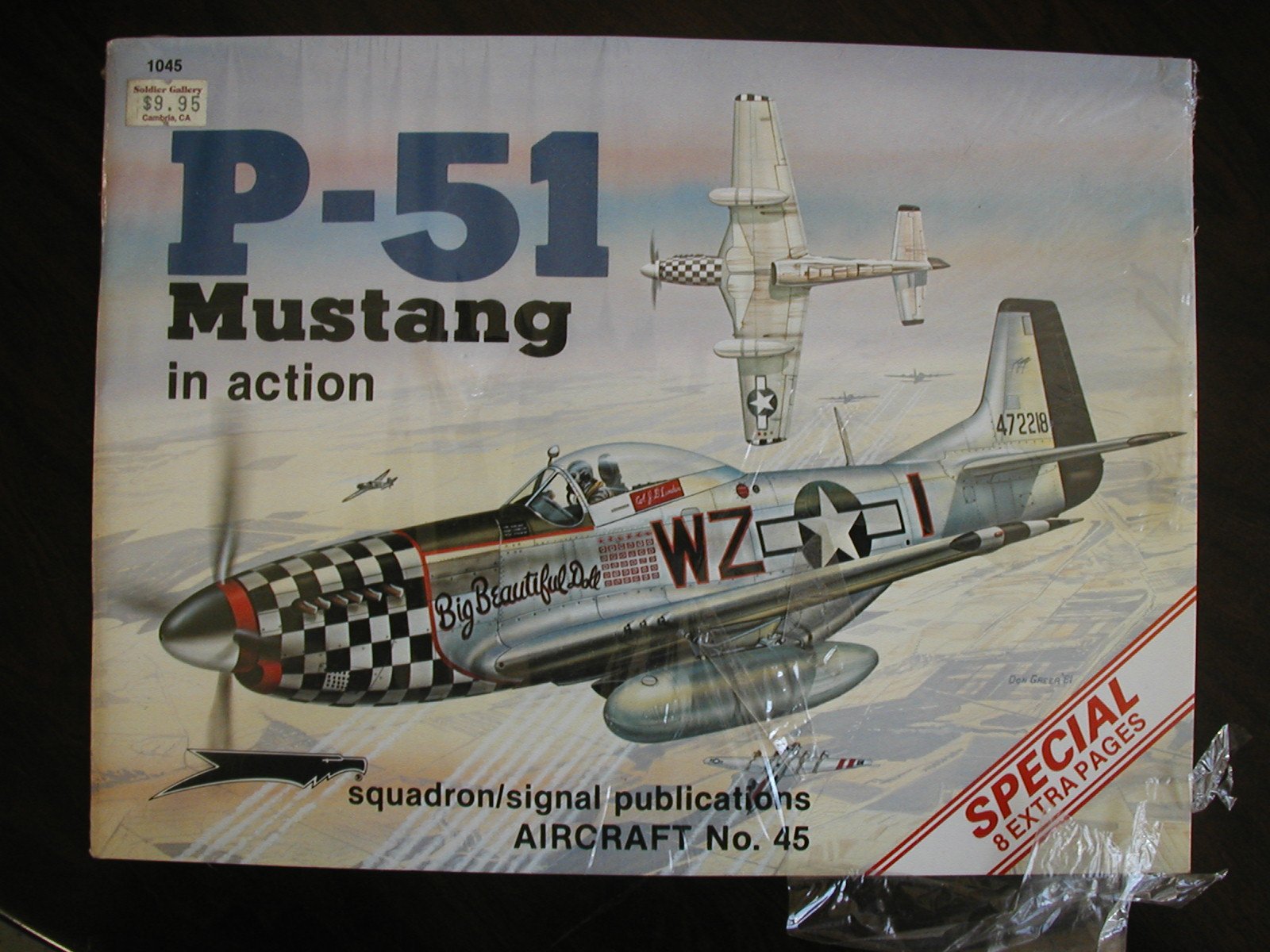P-51 Mustang in Action - Aircraft No. 45