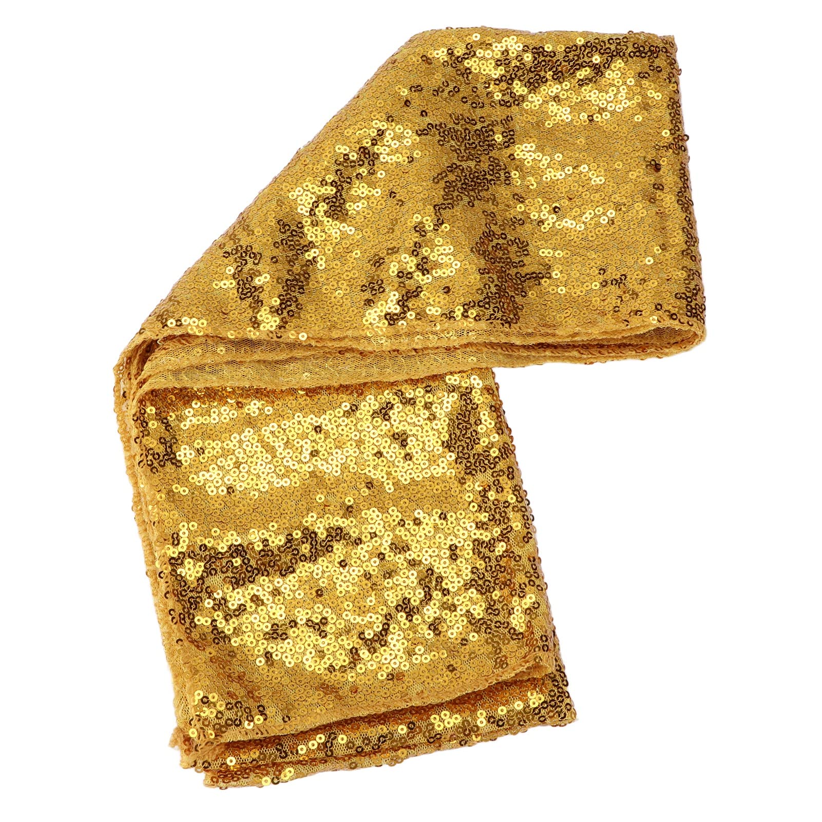 ADIUM Gold Sequin Tablecloth, Bright Color Practical Wedding Tablecloth for Parties for Wedding for Decoration(Jin Liang)'