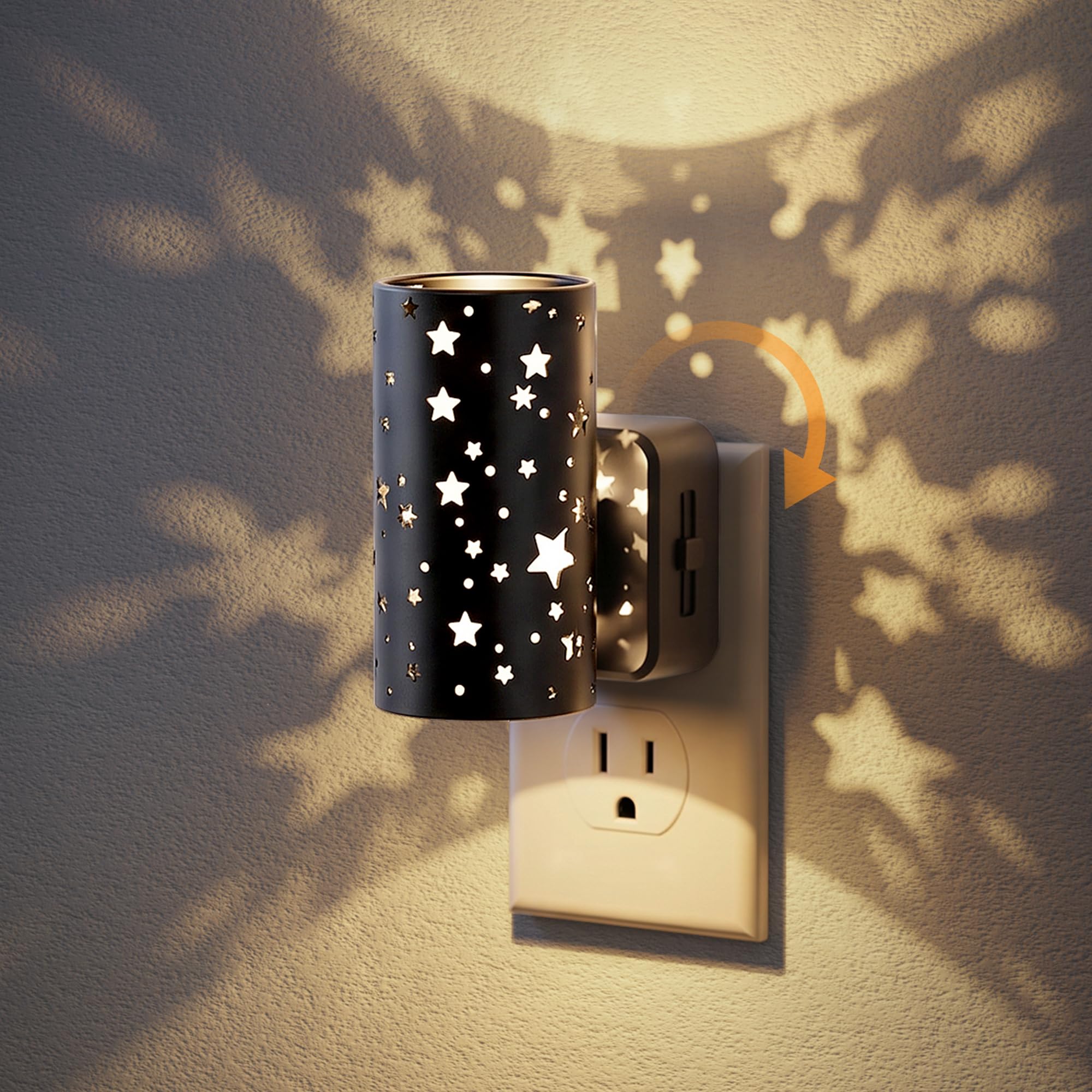 JANDCASE Star Night Lights Plug Into Wall