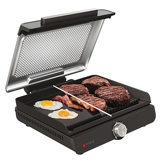 1500 watt vermogen voor krachtige en snelle verwarming tot 260°C voor perfecte grillresultaten