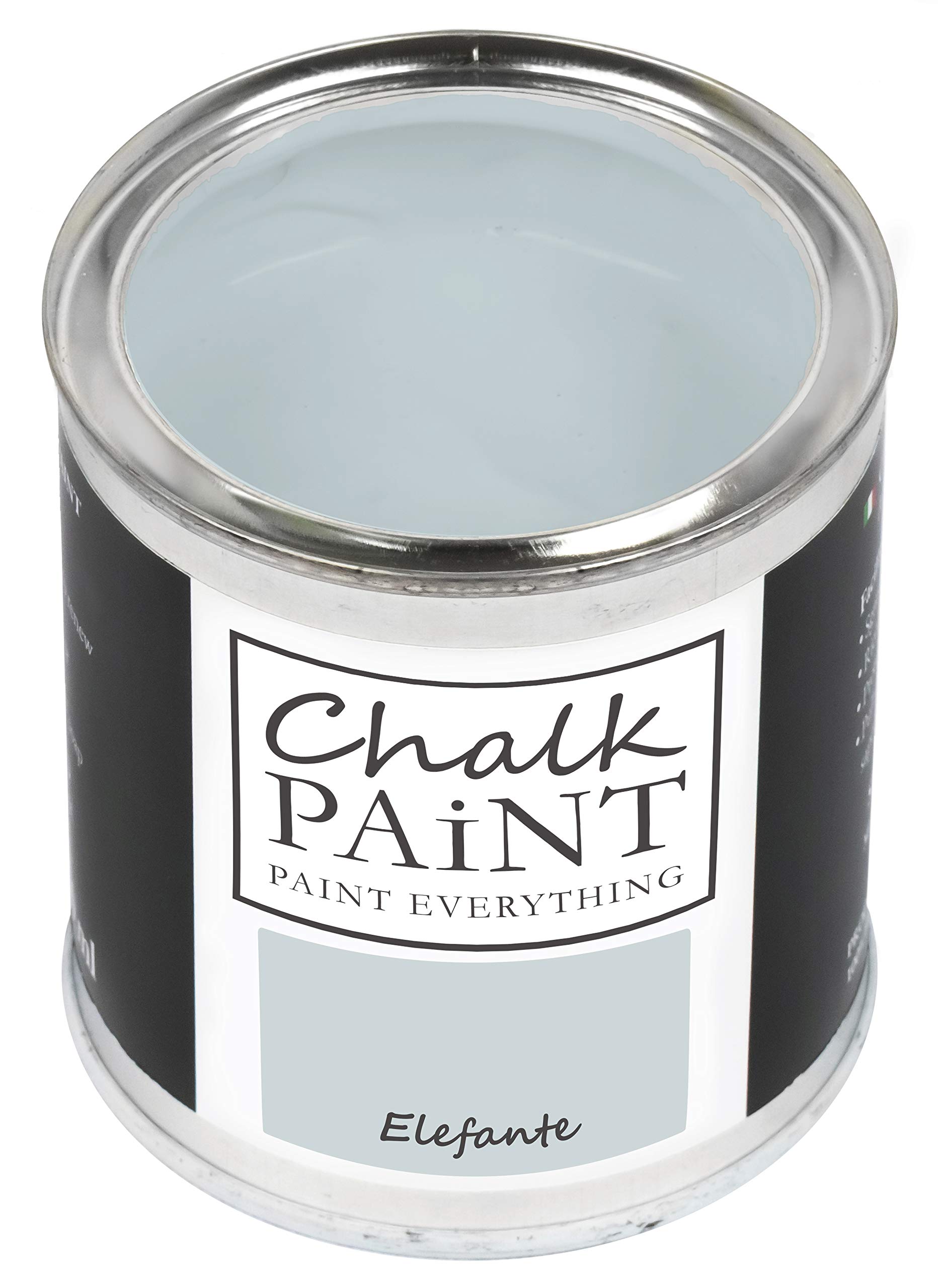 Chalk Paint Everything® Elefante (Elephant Grey) – 250 ml Water-Based Chalk Paint for Shabby Chic Furniture, Décor, and Upcycling Projects – Non-Toxic, Easy to Apply