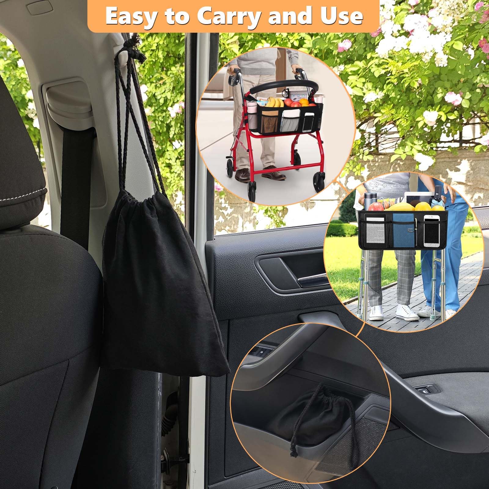 3pcs Mobility Independence Kit: Portable Standing Aid,Car Grab Handle Auto Cane,Adjustable Standing Aid Safety Handle,Liberty Lift Assist Suitable for Elderly, Disabled and Pregnant,Convenient Travel — Amazon image 7