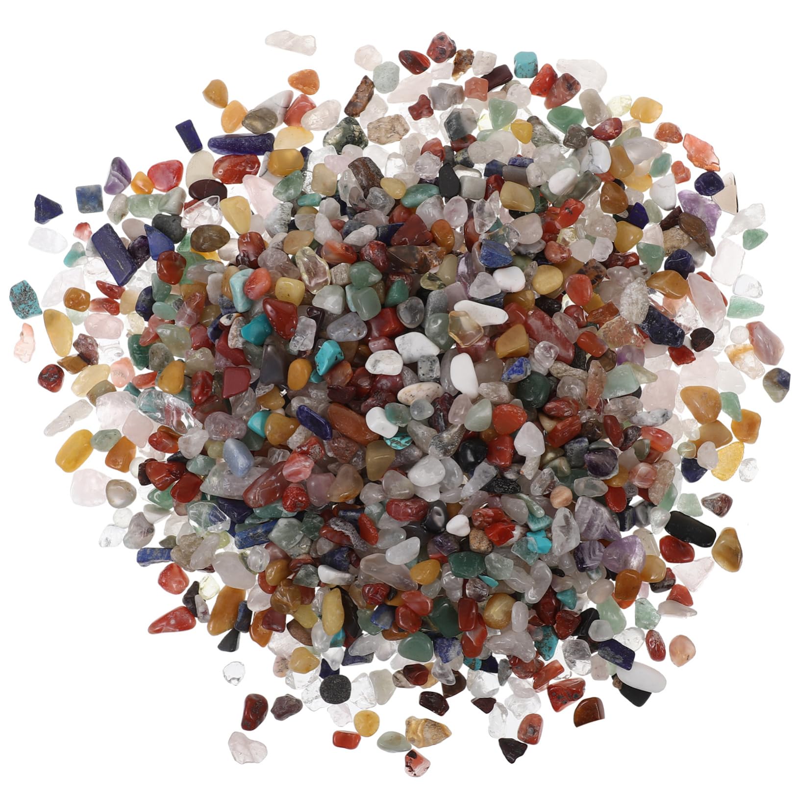 Cabilock Pietre di Cristallo Frantumate Decorative, Forma Irregolare, per Artigianato Fai da Te e Offerte Buddhiste, Effetto Elegante