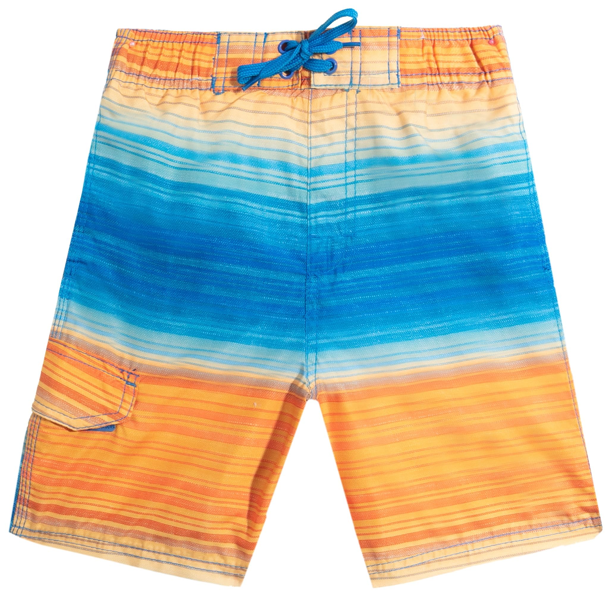 Kanu Surf Boys' Oahu Quick Dry Beach Swim Trunk
