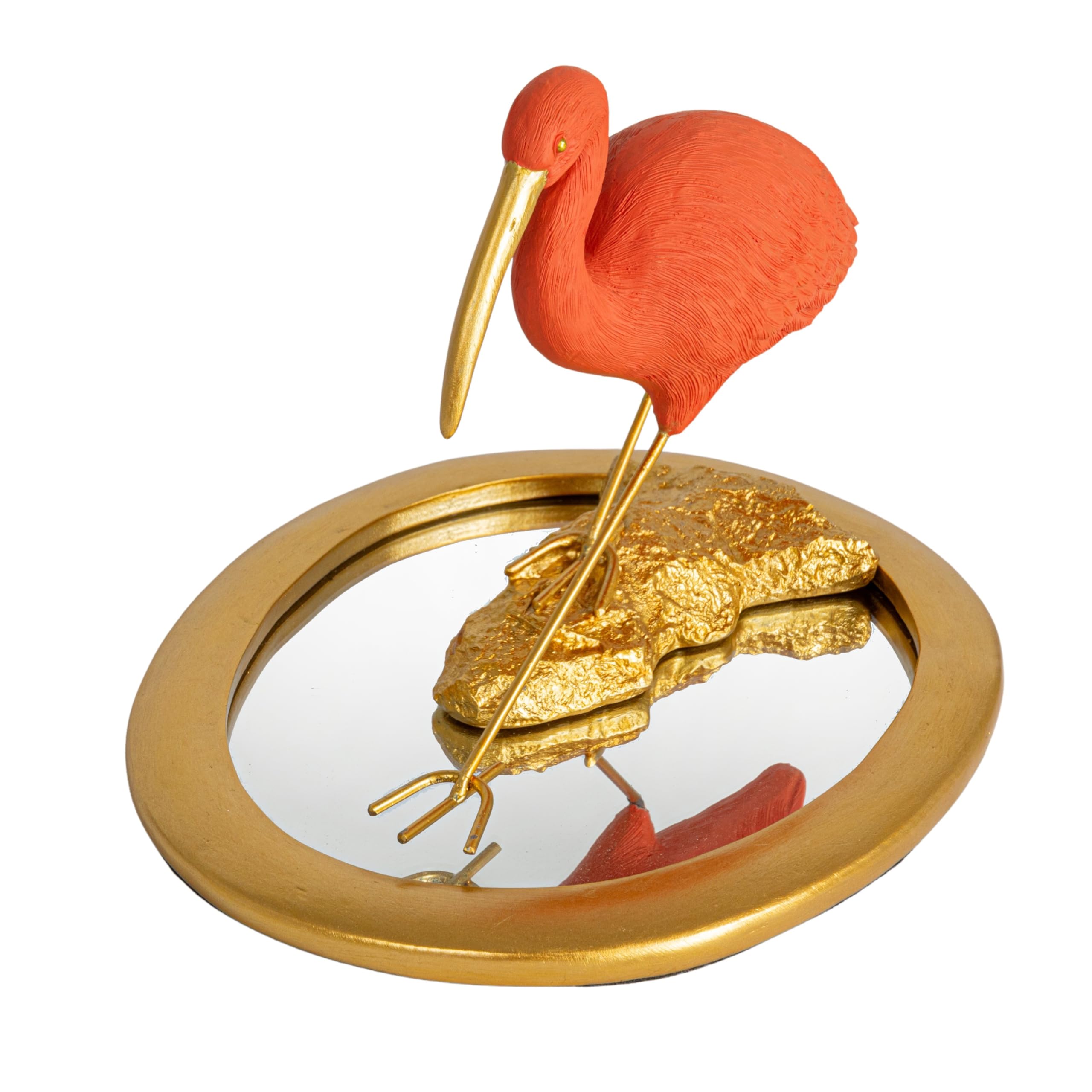 Amazon.com: Creative Co-Op Elegant Ibis Reflection Figurine