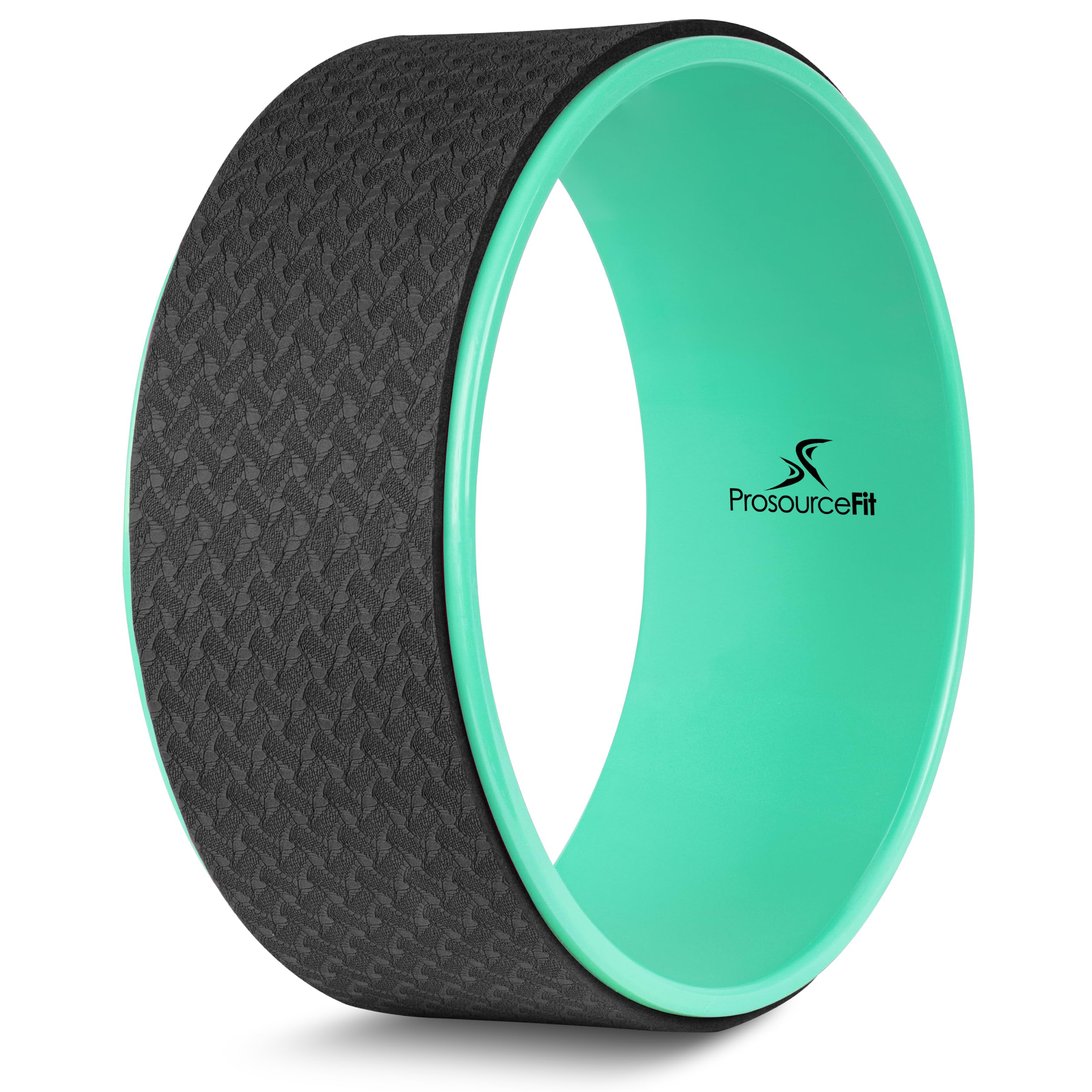 ProsourceFit Yoga Wheel Prop 12” for Improving Yoga Poses & Backbends, Flexibility, Balance, Stretching, Relaxation