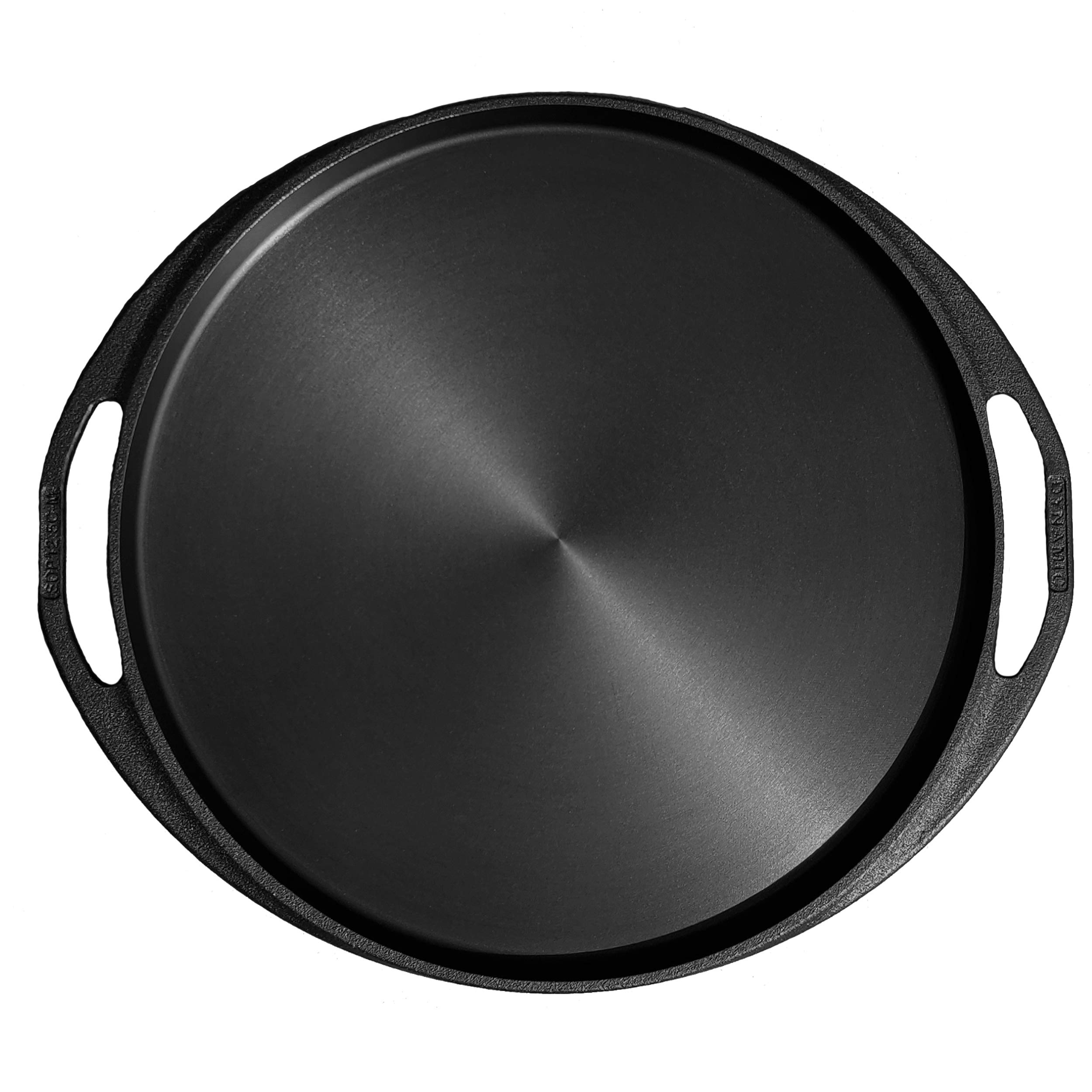 Buy DYNAMIC COOKWARES Even matt Finish Pre-Seasoned Cast Iron Dosa Tawa ...