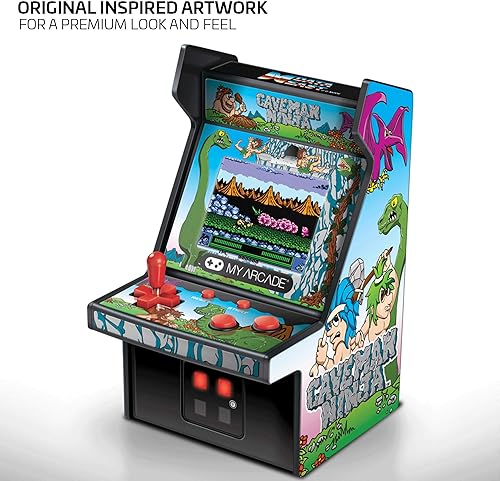 Miniatura 3 de My Arcade Bad Dudes Micro Player - Portable Game, 6.75 Inch Mini Retro Arcade Machine Cabinet - Licensed Collectible