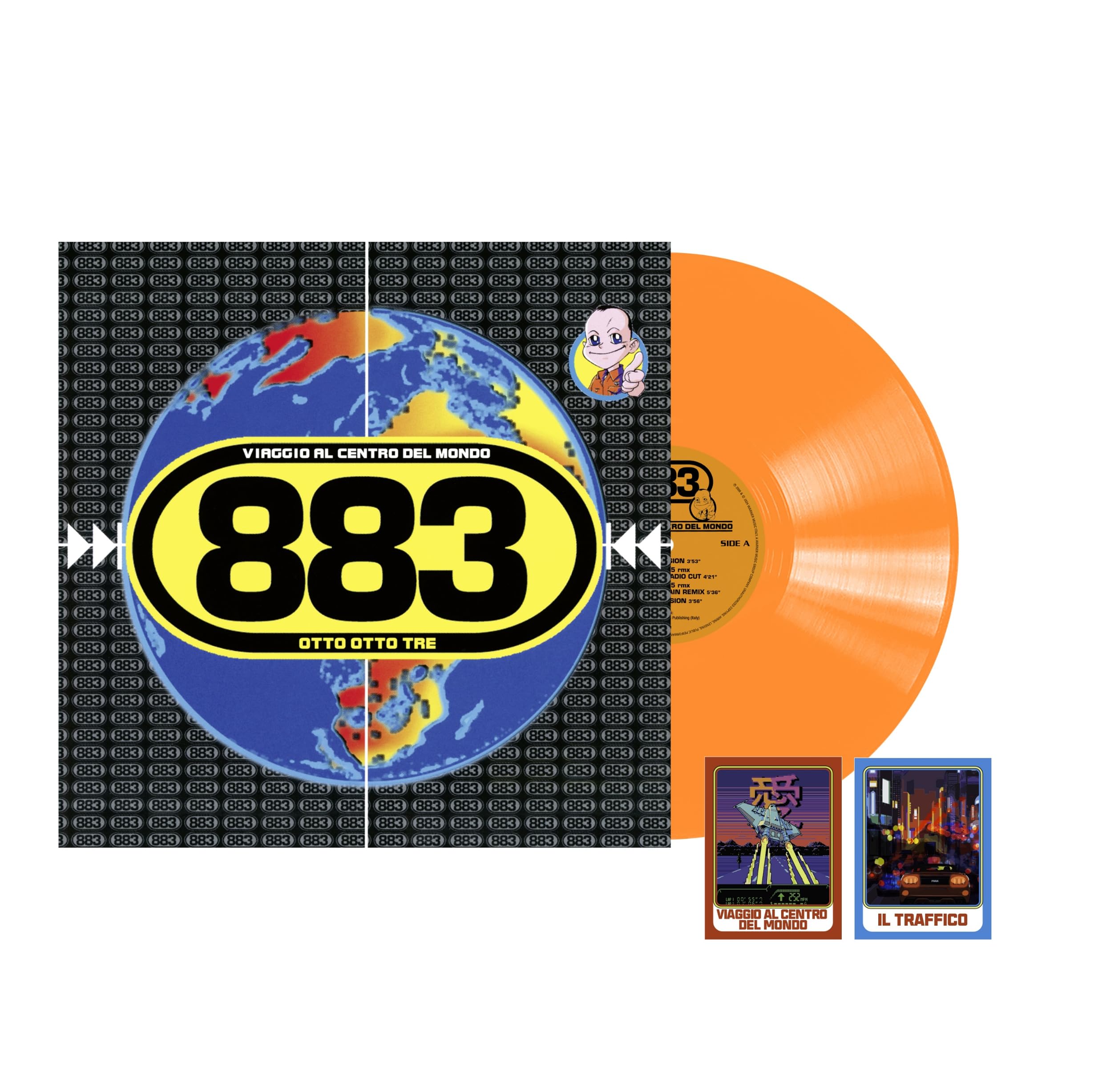 Viaggio Al Centro Del Mondo Vinyl Single Remix (Vinile 180gr. Arancione + 2 Fig) [VINYL]