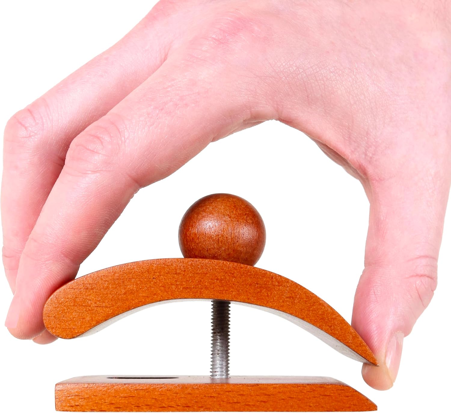 Katai - Quilt Clamps - Set of 4, Large, Wood, Wall Mount Hangers for Rug, Tapestry - Complete with Screws and Tape Measure