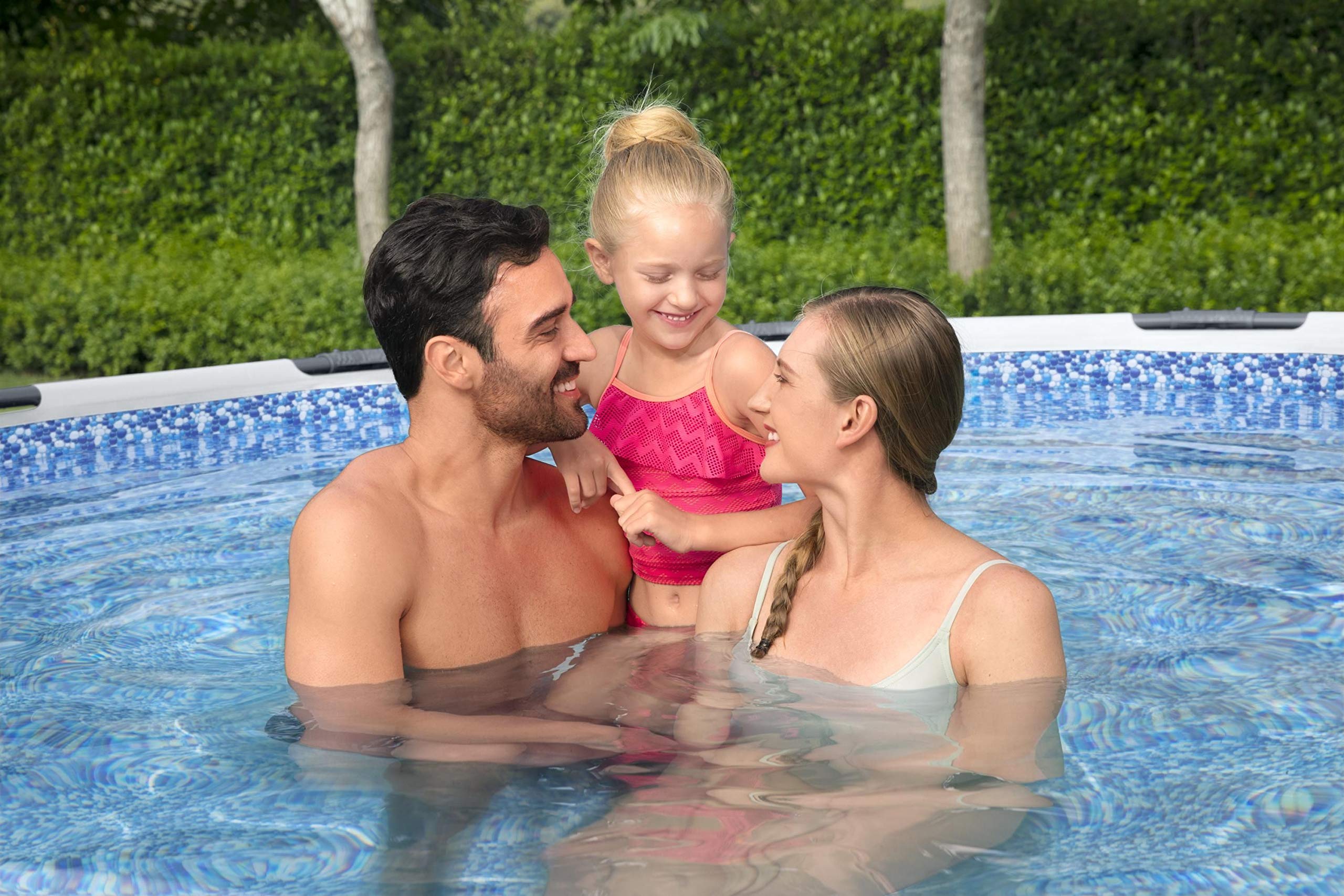 Bestway Steel Pro Max™ Frame Pool-Set, rund, mit Filterpumpe 427 x 84 cm
