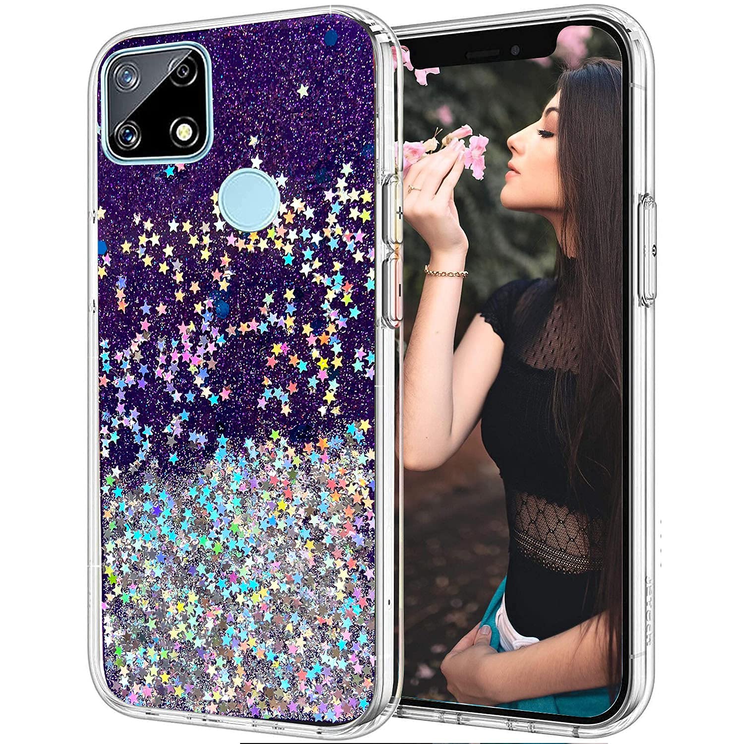 Glitter Mobile Cover Realme Narzo 20 Realme C12 C25 C25s Narzo 20