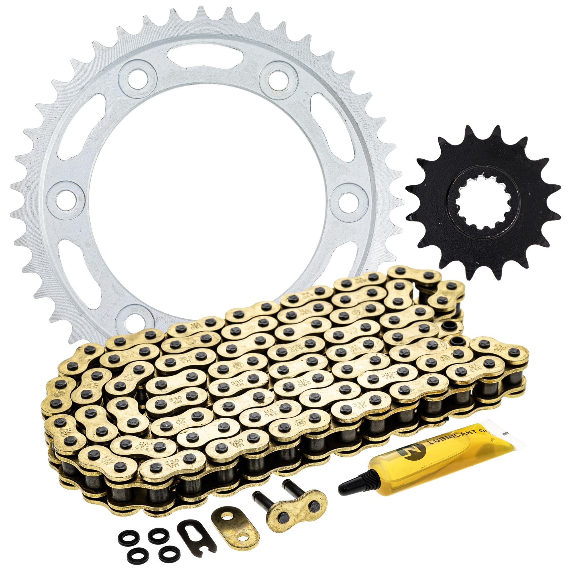 タカチー Amazon.com: NICHE Drive Sprocket Chain Combo for Honda CBR954RR