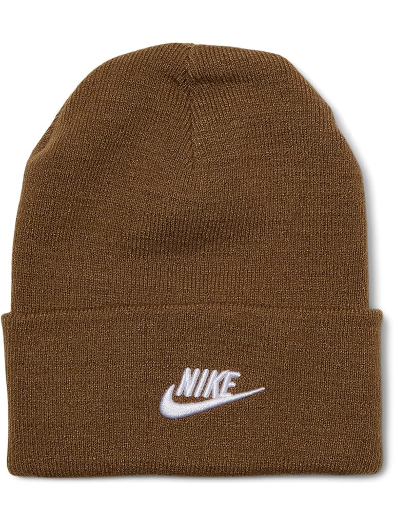 Brown Nike Peak Futura Beanie