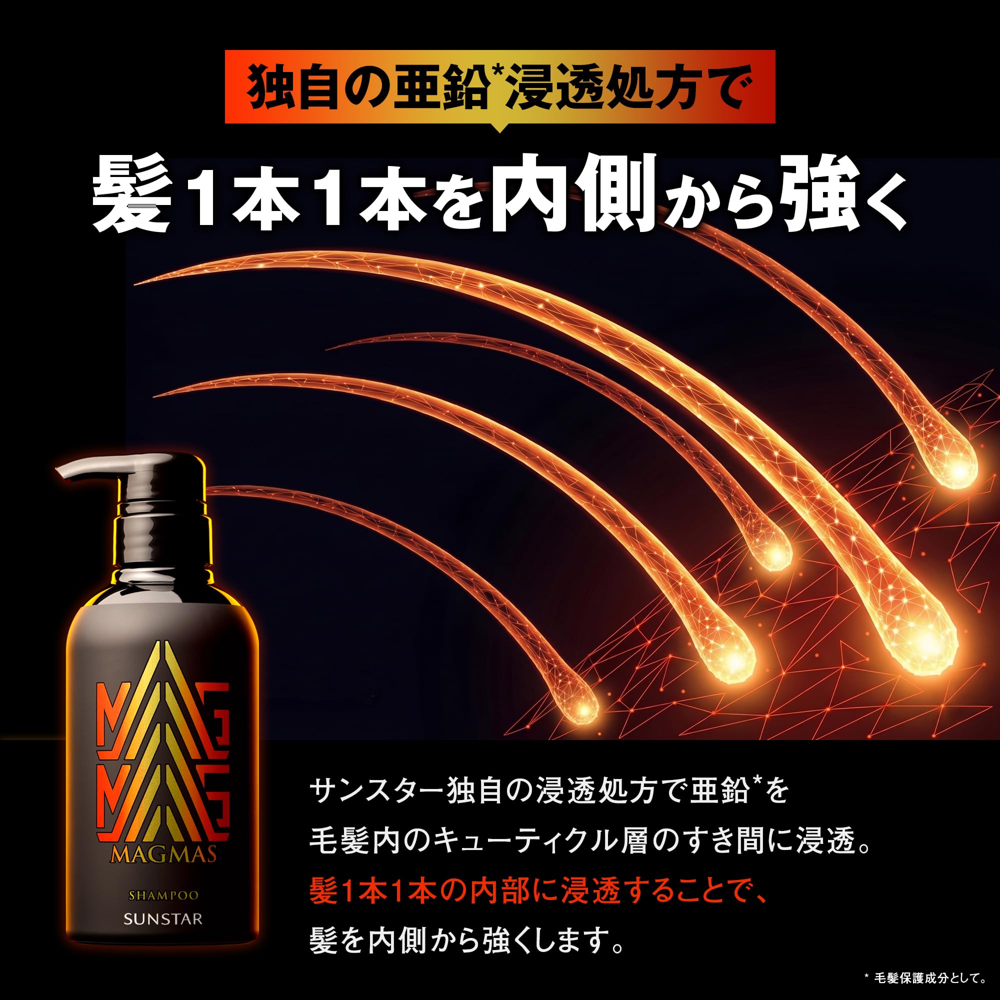 Amazon | サンスター MAGMAS（マグマス）亜鉛導入シャンプー