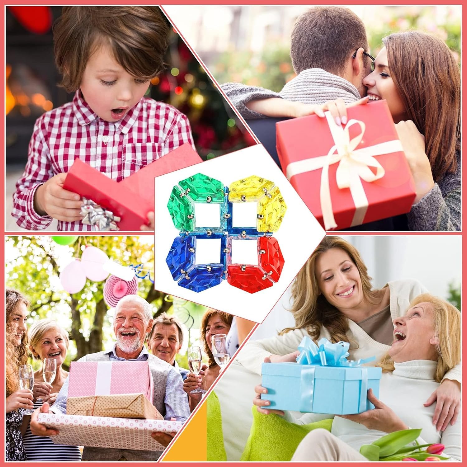 Magnetische Fidget Sphere Angstsensorisches Fidgets-Spielzeug, Kristallgrün, 12-teiliges Set, Kreativität jenseits der Vorstellungskraft, inspirierend, Freizeitspielzeug, Schreibtischspielzeug für