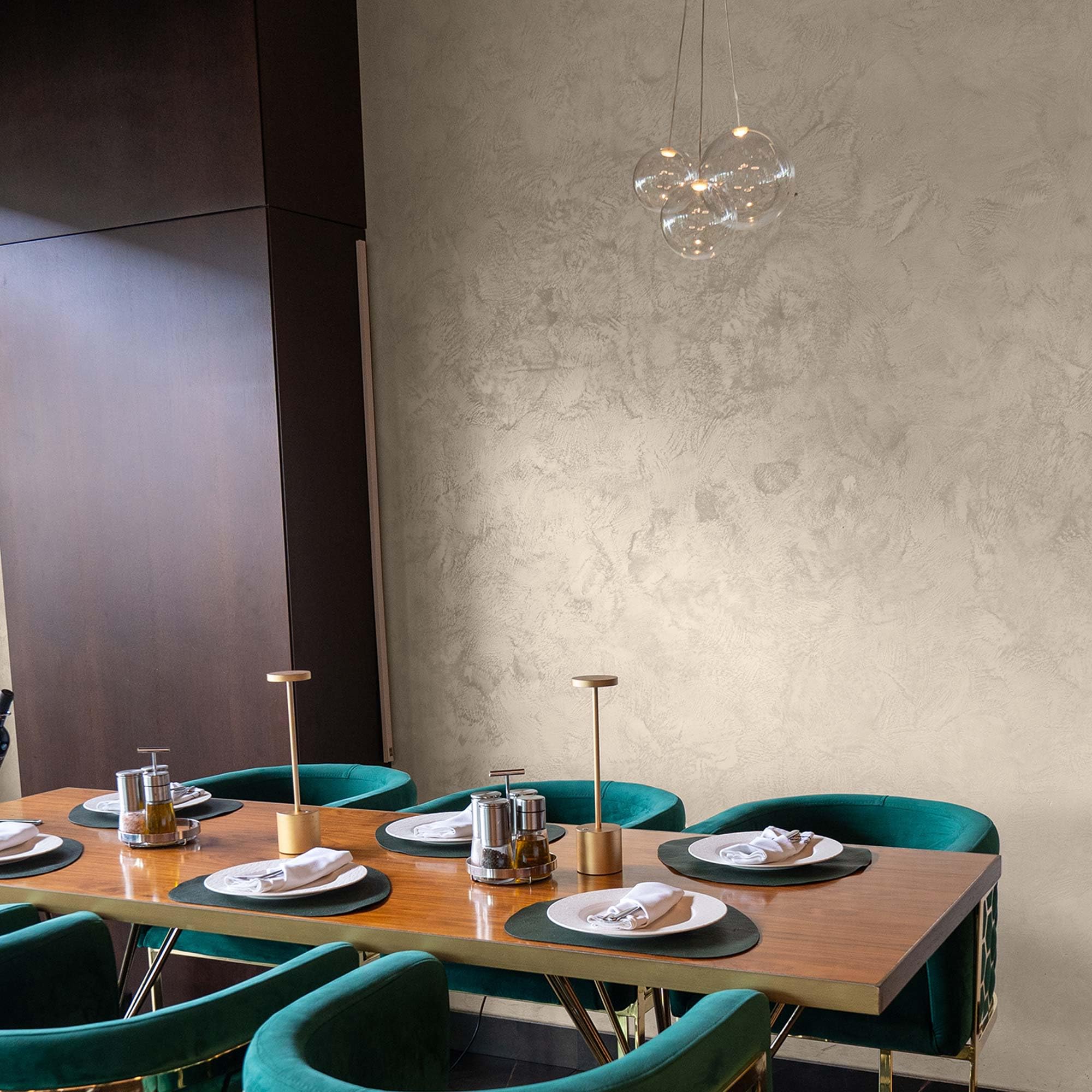 EPODEX CONCRETE EFFECT Stucco effetto cemento - Sand | Intonaco strutturato per pareti, piastrelle & altro - Interno & Esterno - 5 kg (5 m² - strato di 1 mm)
