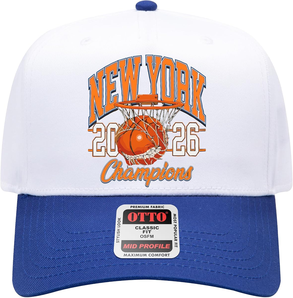 New York Basketball 2026 Champions Hat (Bite)