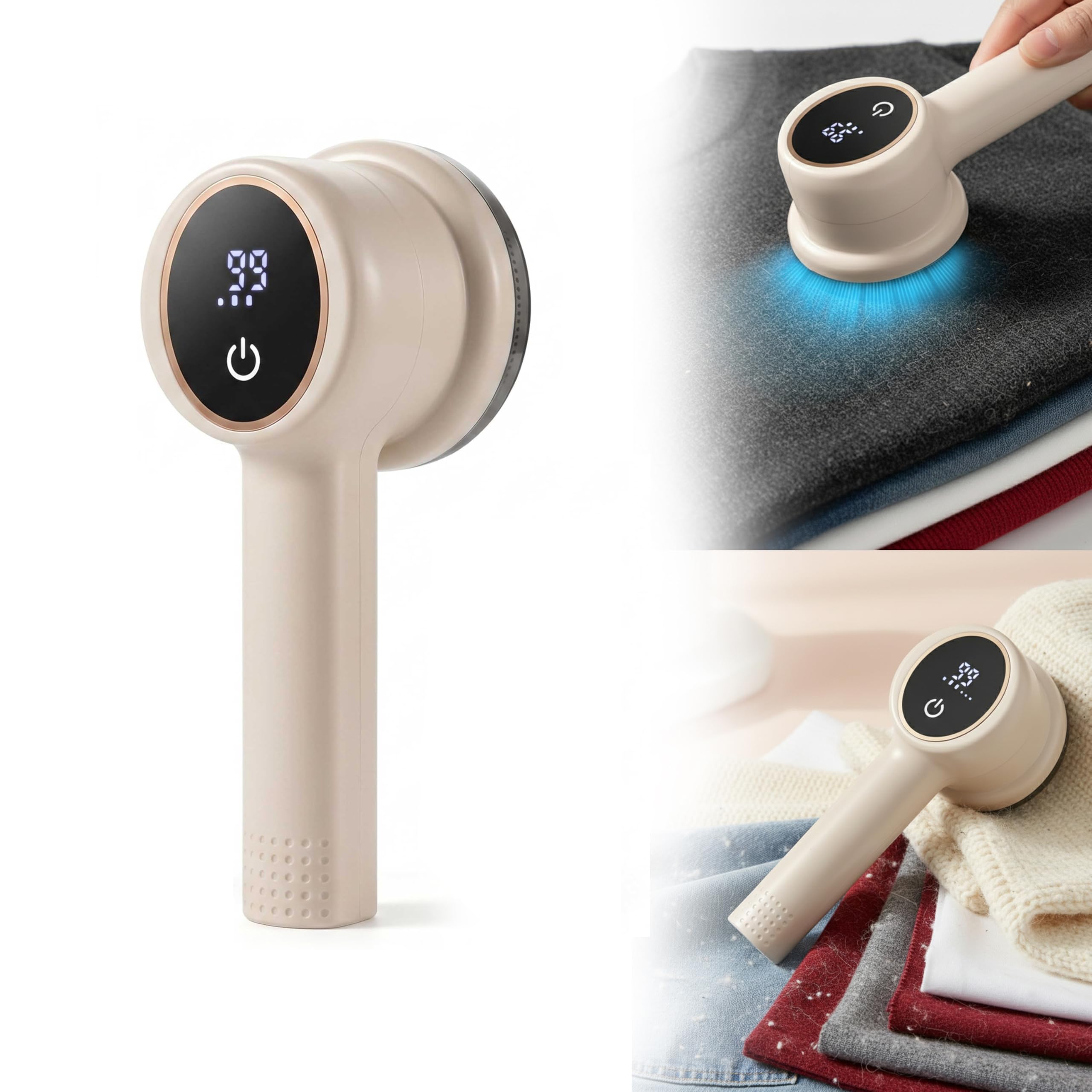 Homehop Fabric Lint Removal Machine Portable Rechargeable Reusable Electric Shaver for Pilling from Clothes, Woolens, Sofa, Sweaters, Blankets and Jackets-image-47