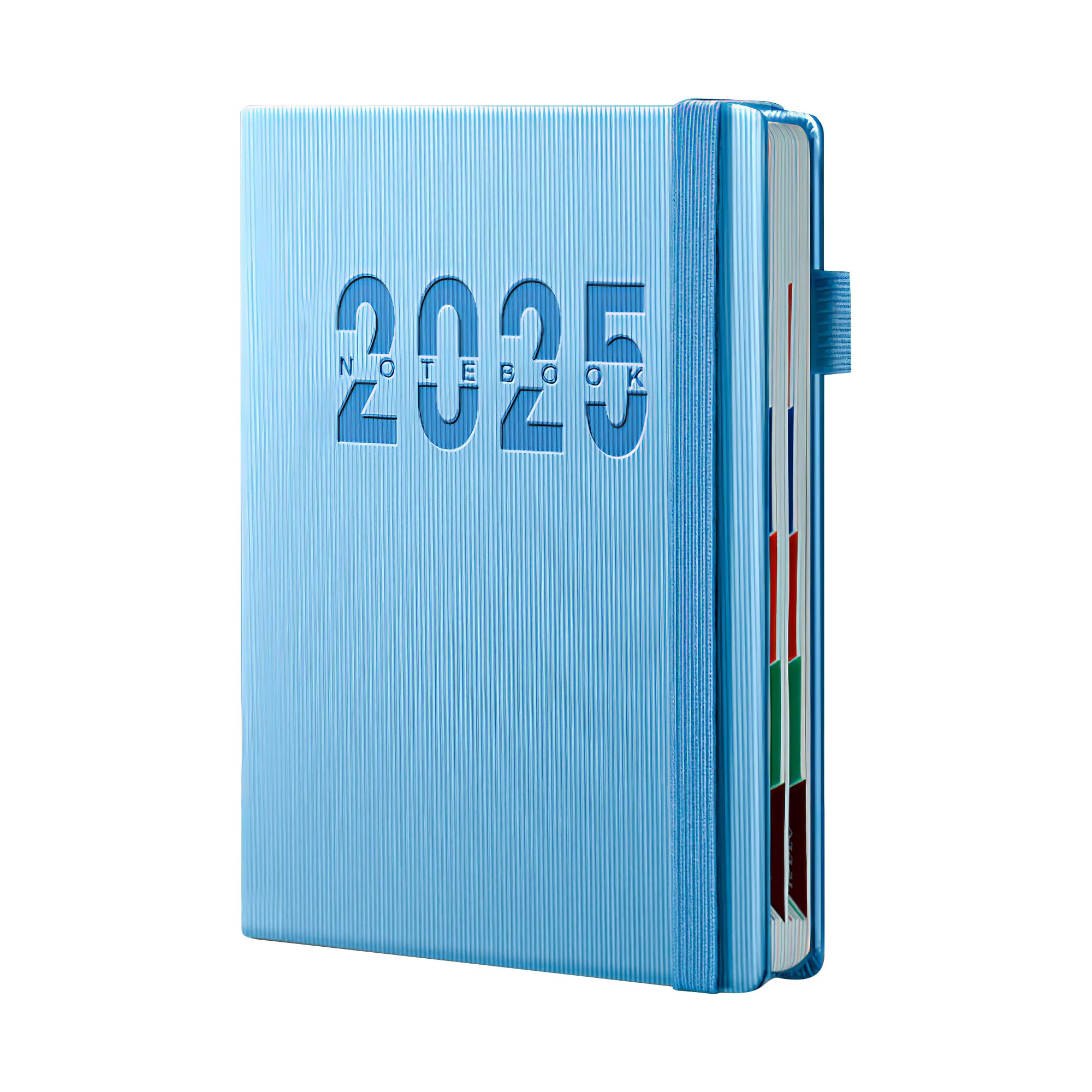 Homtique Journal Notebook, 400 Pages Journaling Notebooks A5 Medium College Ruled for Office Work College,Blue