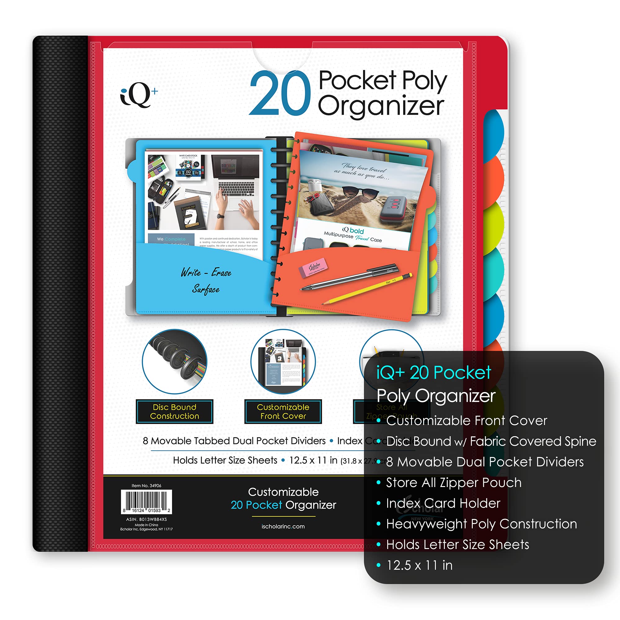 【未開封】フジカラー リバーサルファイル 20コマ×10枚×8セット　ポジ入れ Amazon.com : iScholar 20 Pocket Folder with Zipper Pouch, Color