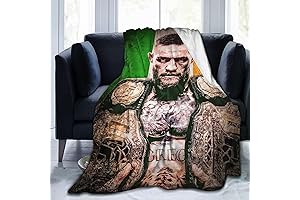 Conor McGregor World Boxing Champion Throw Blanket