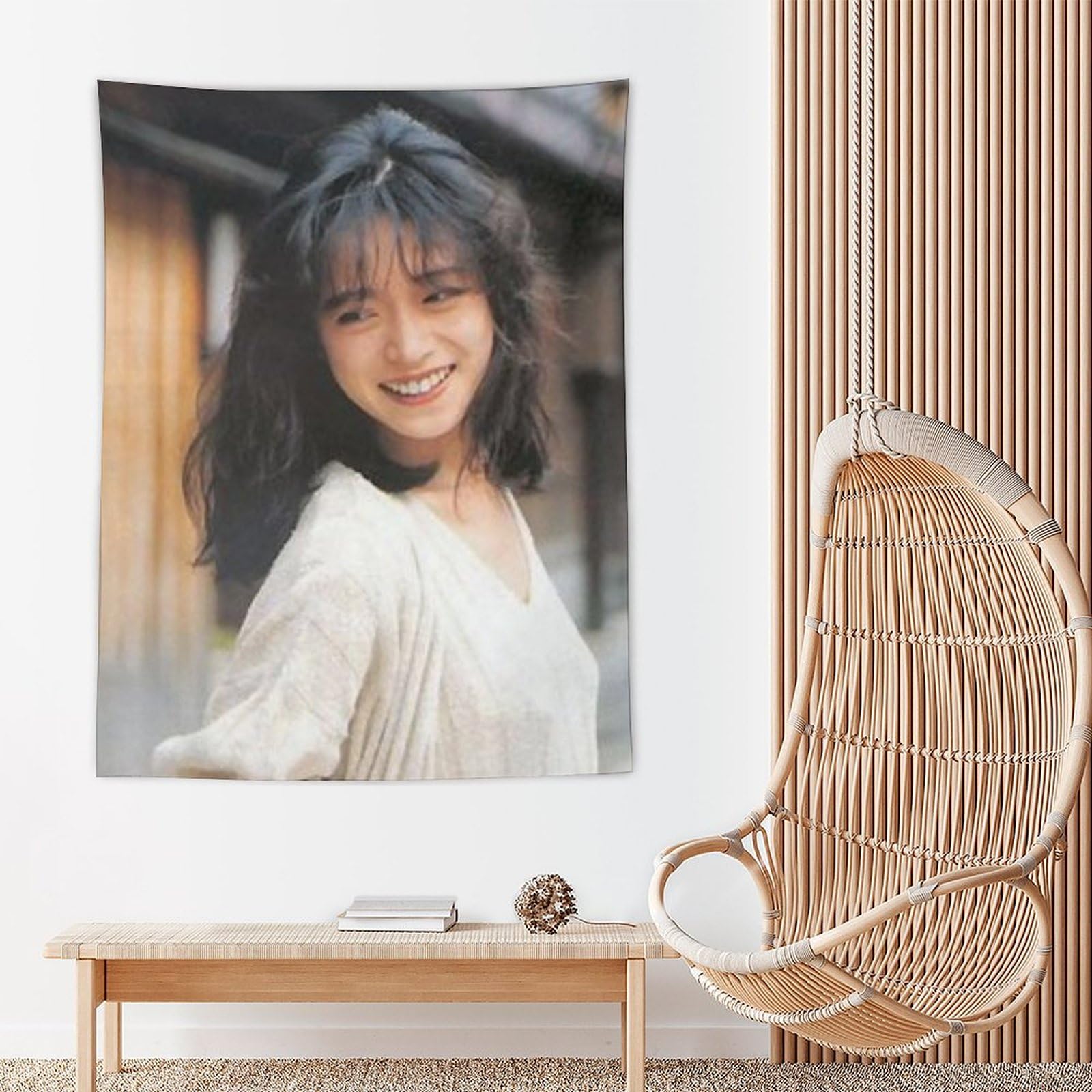 Amazon.co.jp: 中森明菜 ポスター タペストリー 壁アートホーム バス