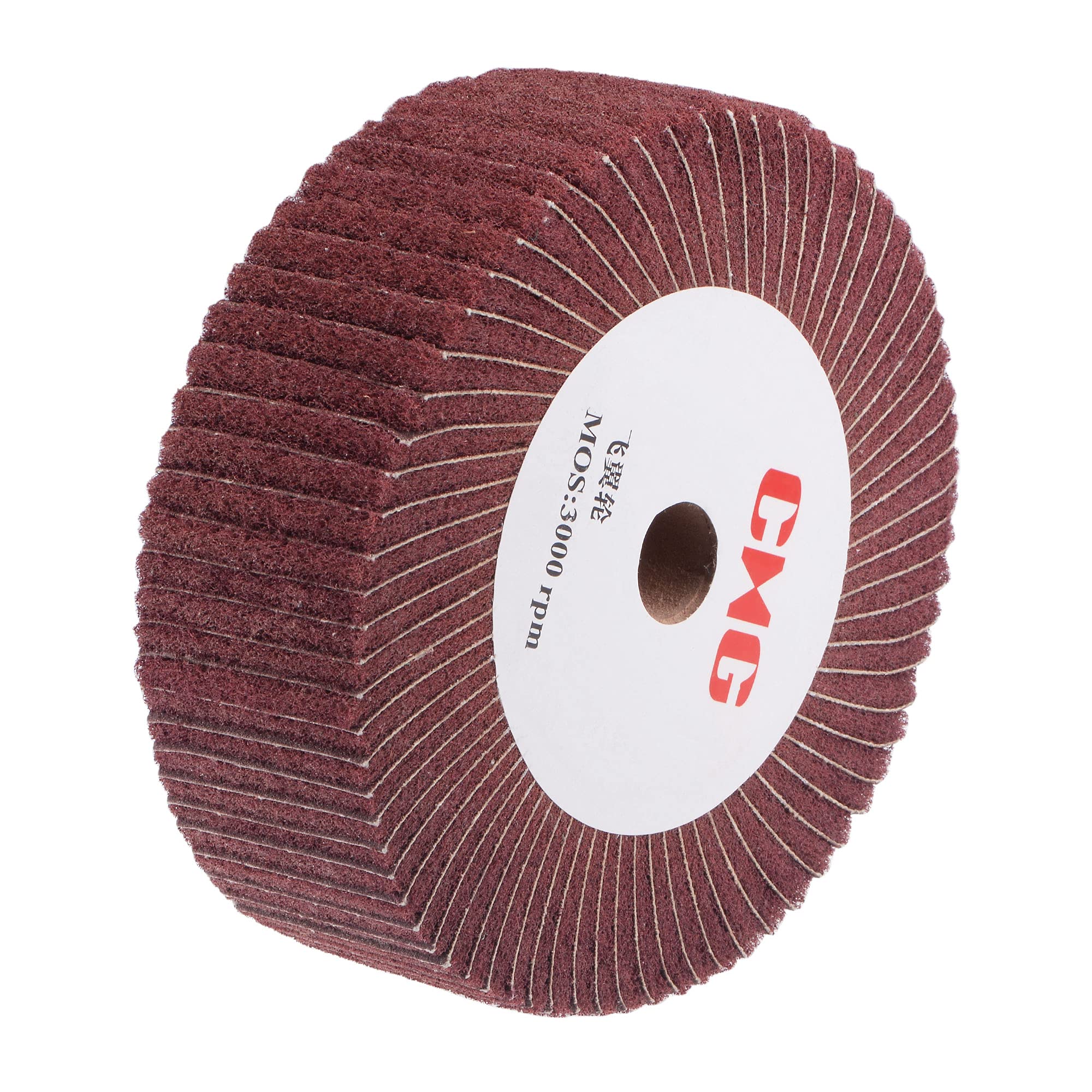 Clean Flap Brush Polishing Non-Woven Abrasive Burnishing Wheel Wire Drawing Wheel - China Non - View #2