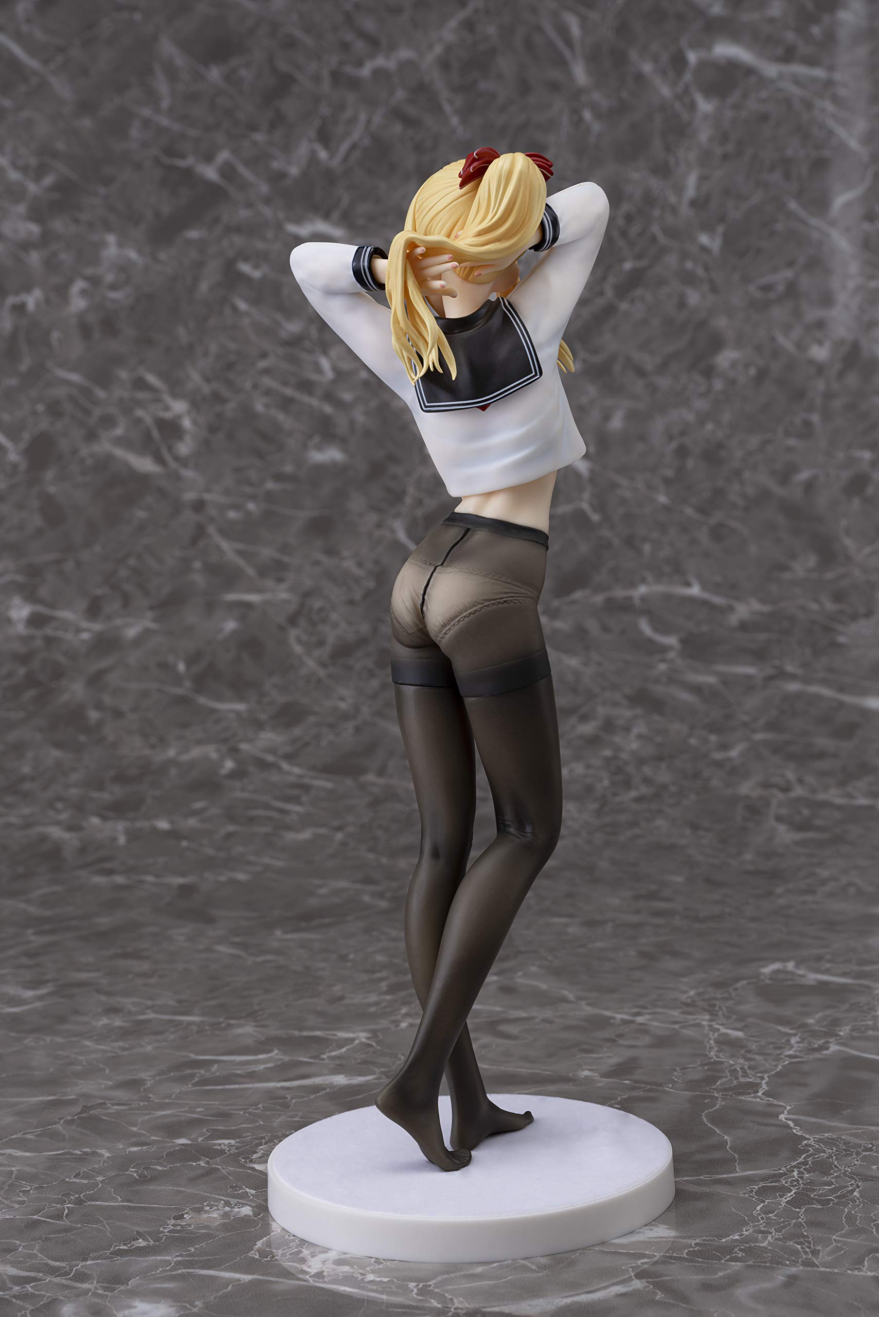 【新品未使用】神楽坂レイナ ポニテ はつふゆver フィギュア　ダイキ工業 あみあみ限定特典】神楽坂レイナ ポニテ illustration by Hiten