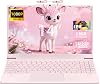Celeron N5095 Laptop 14 Inch Pink 256 GB NVMe SSD 8 GB RAM DDR4 (up to 32 GB) Numeric Keypad IPS FHD Display Webcam/180° Hinge/WiFi/USB 3.0 Ultrasortable PC Notebook for Business and