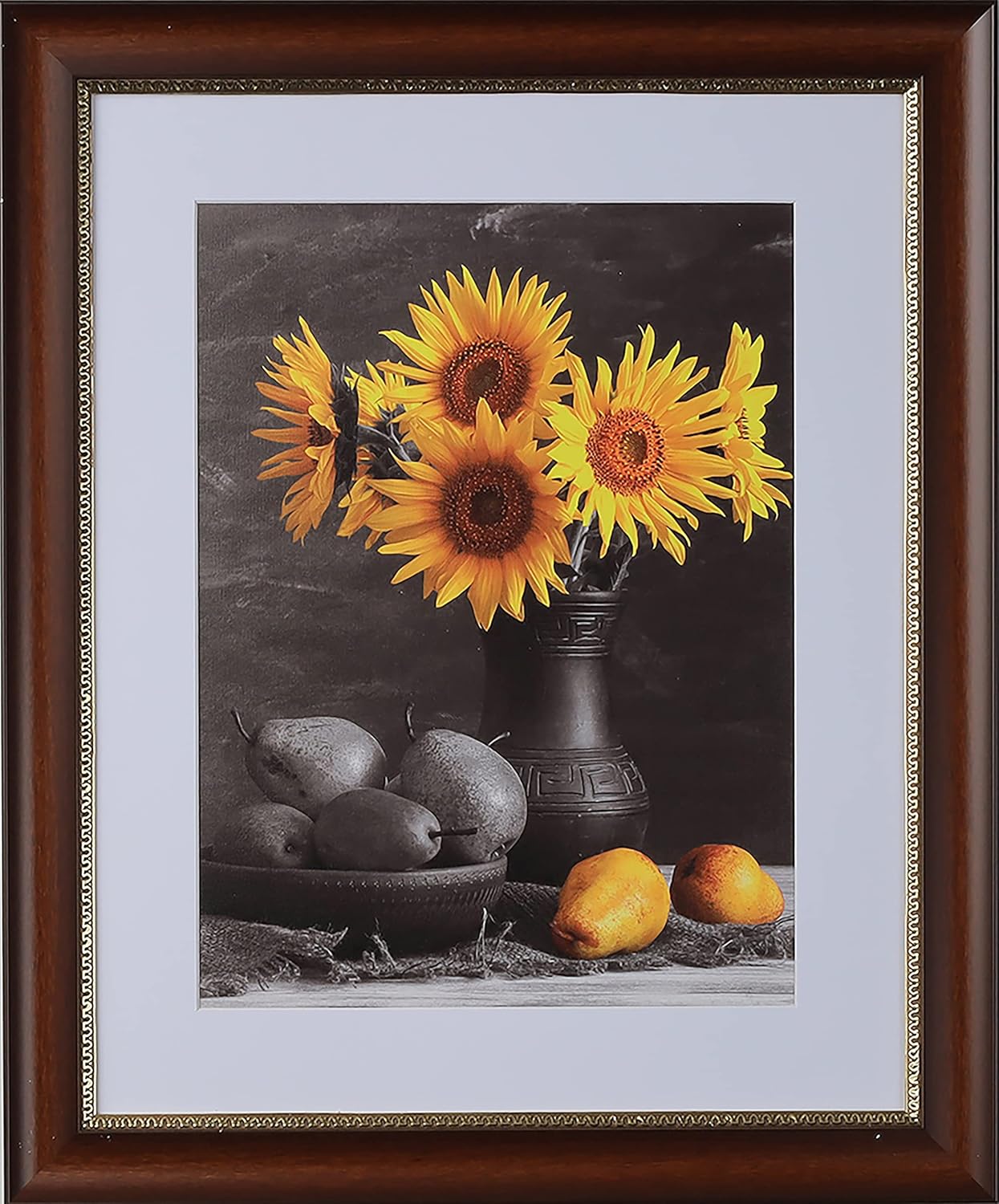 Picture Frames 16x20 Frames 1-3/4" 16x20 Poster Frame,16 x 20 Cherry Gold Picture Frame for Wall Mounting, Large Frame Ornate 20x 16 Canvas Oil Painting Frames Gothic Vintage Antique Luxury 386 .Baroque Wood Alternative-Polystyrene for Photo,Diploma,Puzzle,TV