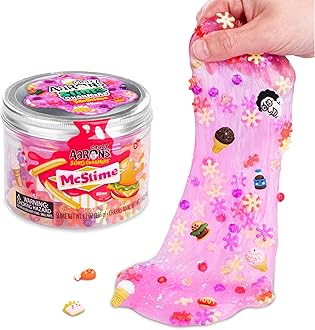 Crazy Aaron's Slime Charmers® - McSlime - Purple Water Slime, Sensory Toys for Kids - Creative and Endless Fun, Stress Relief Therapy, Gifts for Girls and Boys - Made in USA