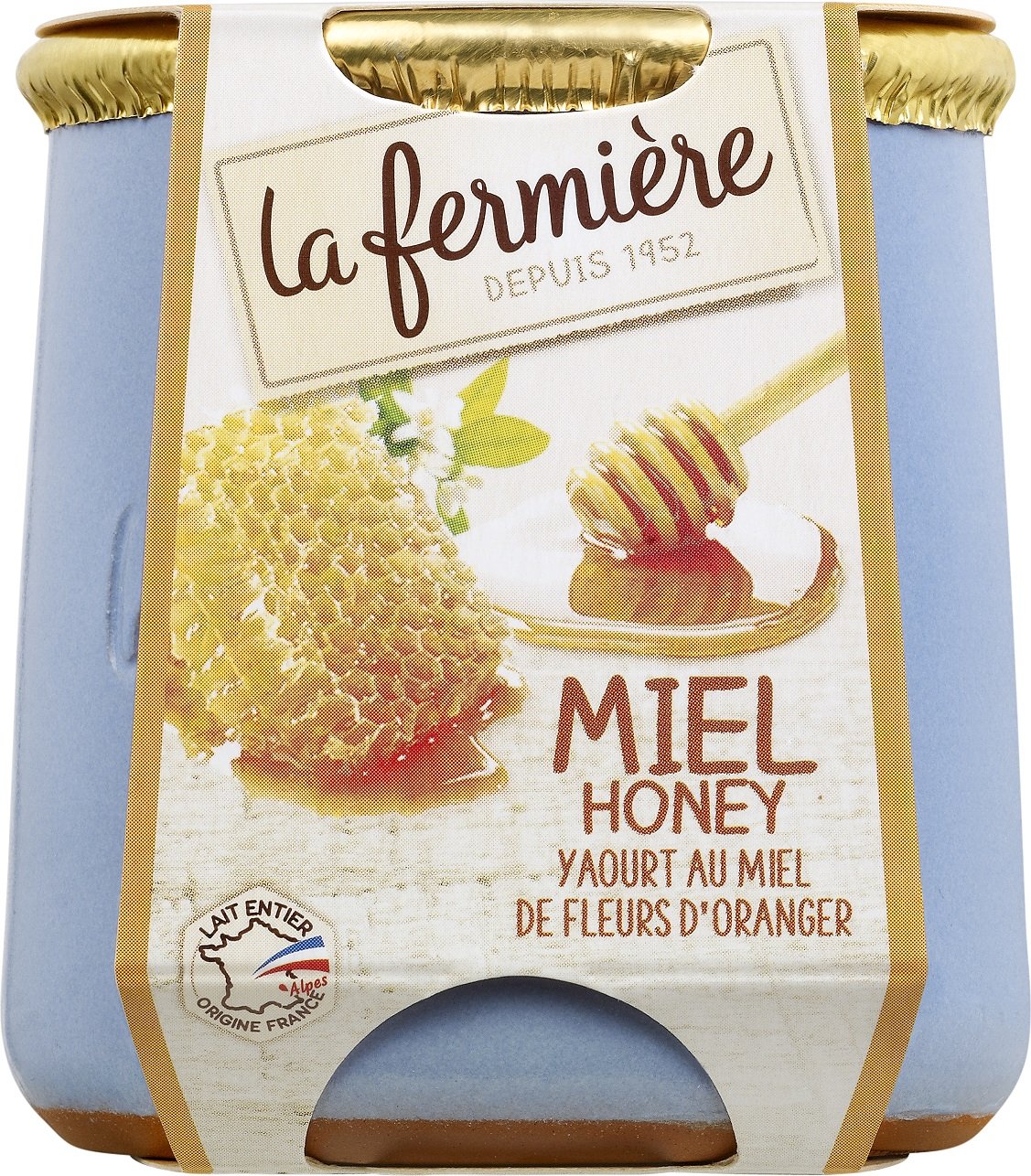 La Fermiere Honey Yogurt, 140g