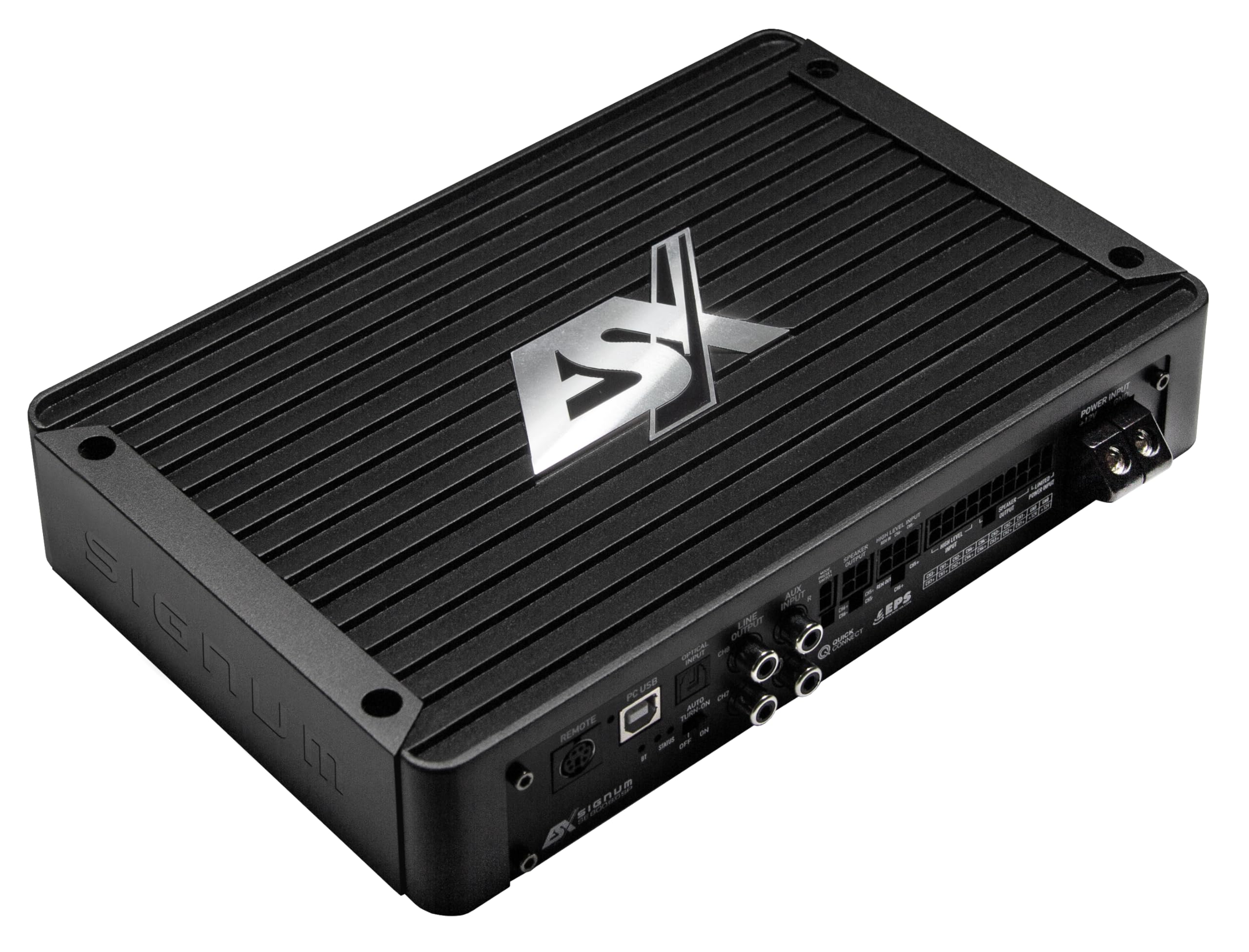 ESX SE800.6DSP: amplificatore audio DSP per auto a 6 canali con processore audio a 8 canali e potenza 900 W della serie SIGNUM