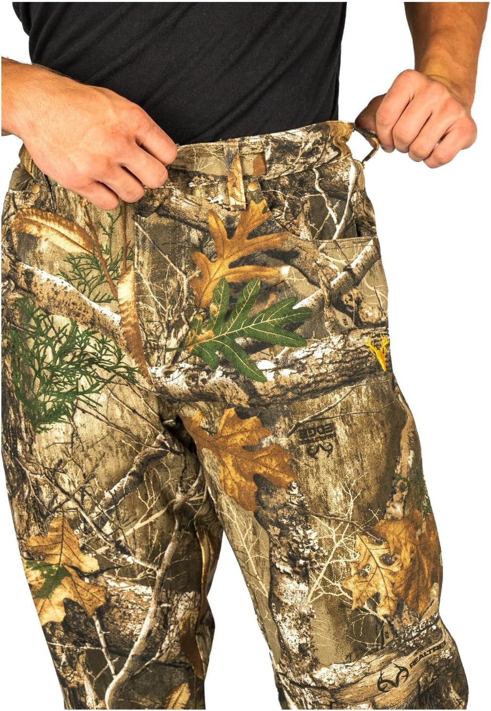 HOT SHOT Men’s Flannel Lined Camo Hunting Pants – Camouflage Outdoor Pants for Men - Image 6