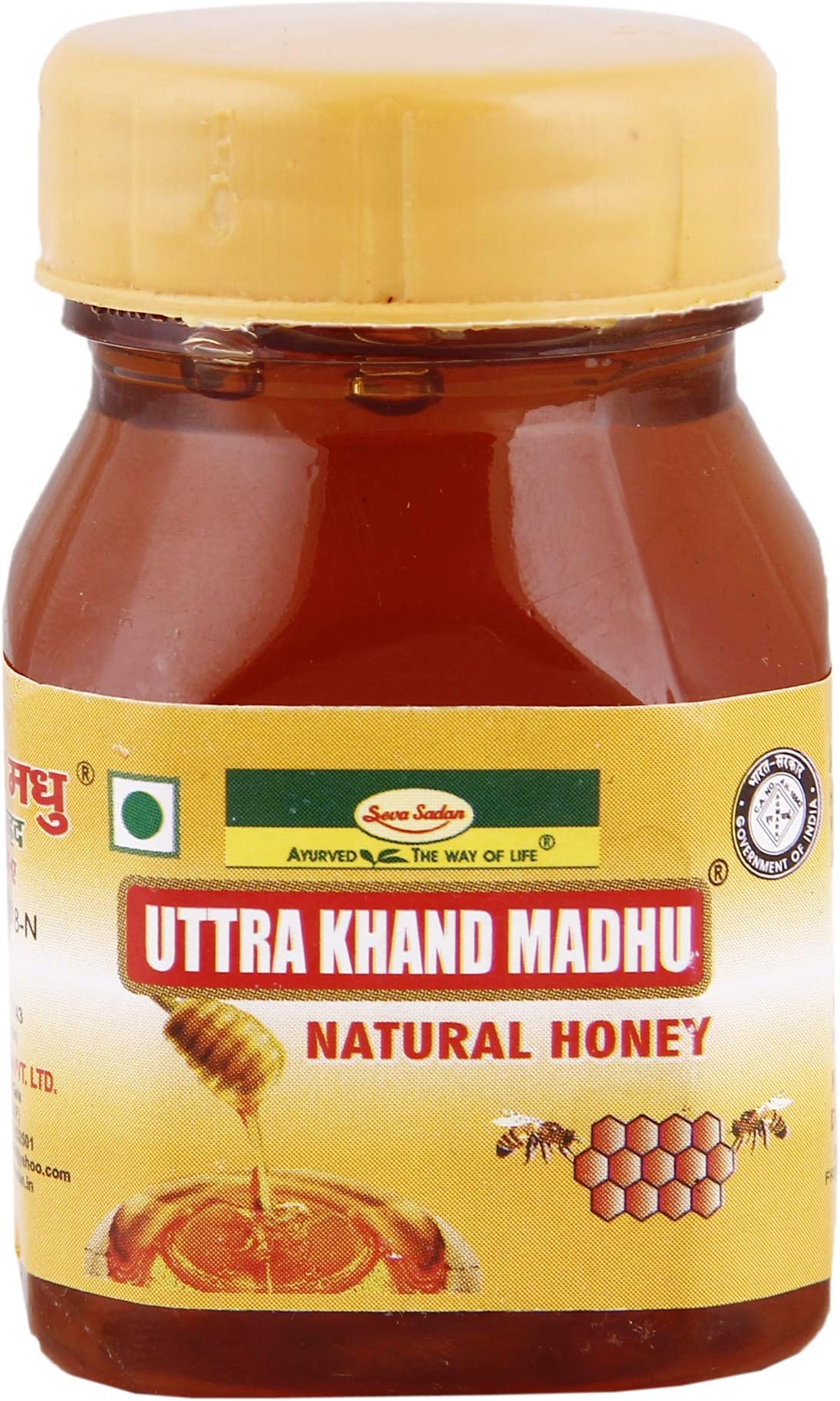 Seva Sadan Uttrakhand Madhu Natural Honey - 100 gm (Pack of 2)