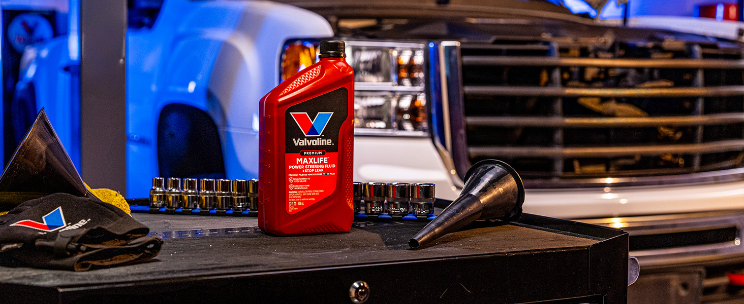 Image of Valvoline MaxLife Power Steering Fluid, 32 oz