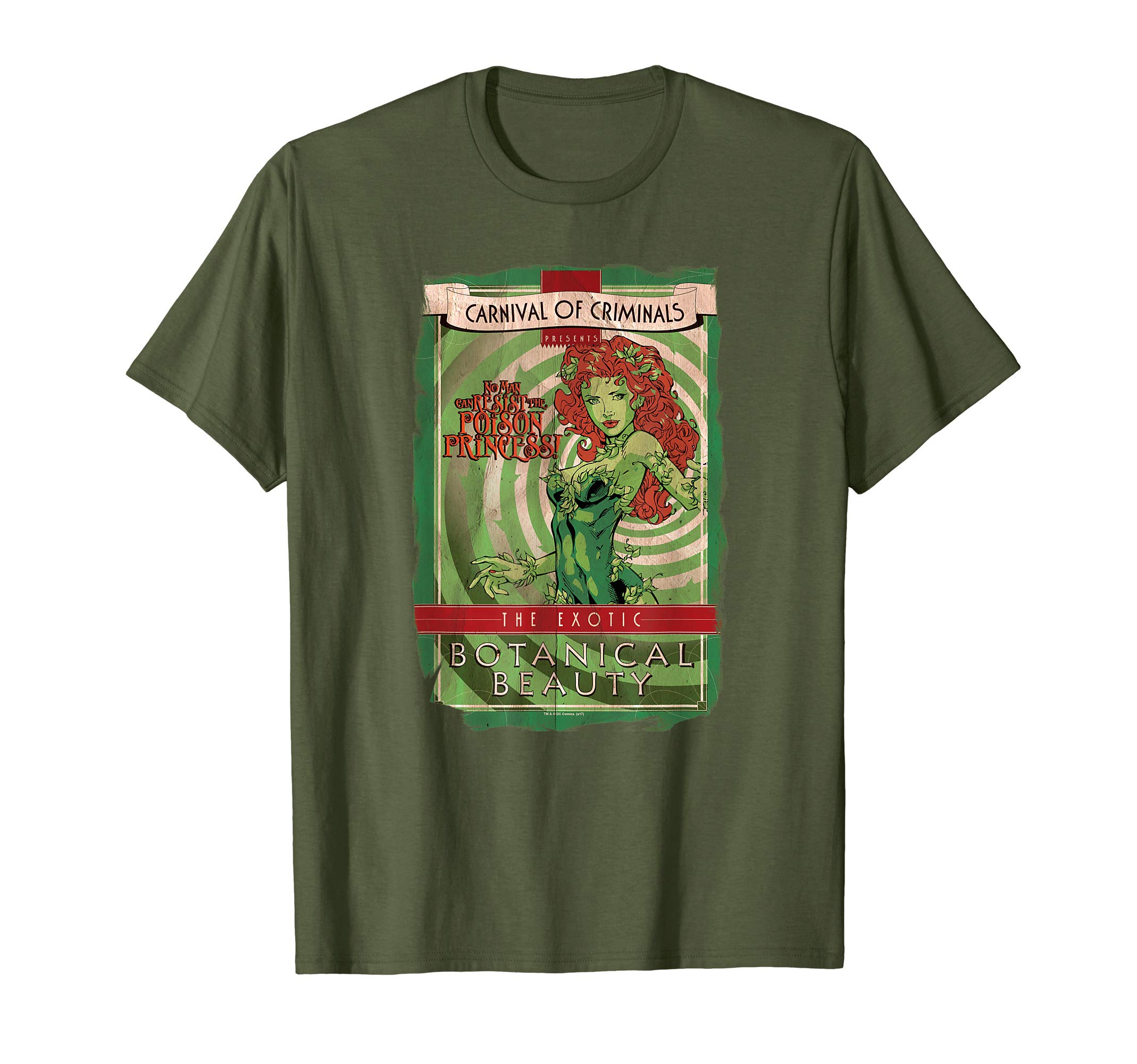 DC ComicsBatman Poison Ivy Botanical Beauty T-ShirtOEKO-TEX STANDARD 100
