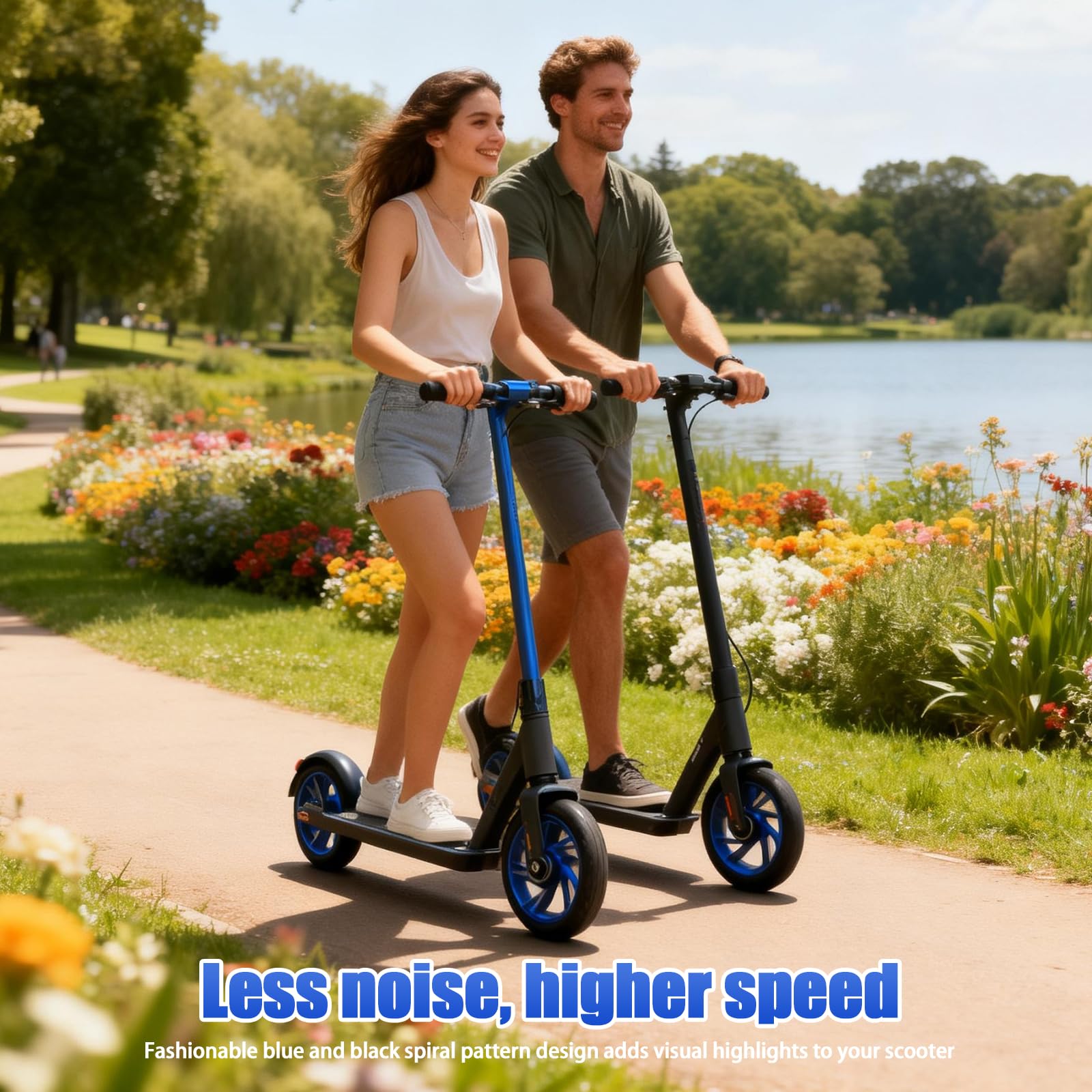 2 ruote per stunt scooter 100 × 24 mm: in poliuretano di alta qualità con nucleo in alluminio, ruote di ricambio robuste per stunt scooter