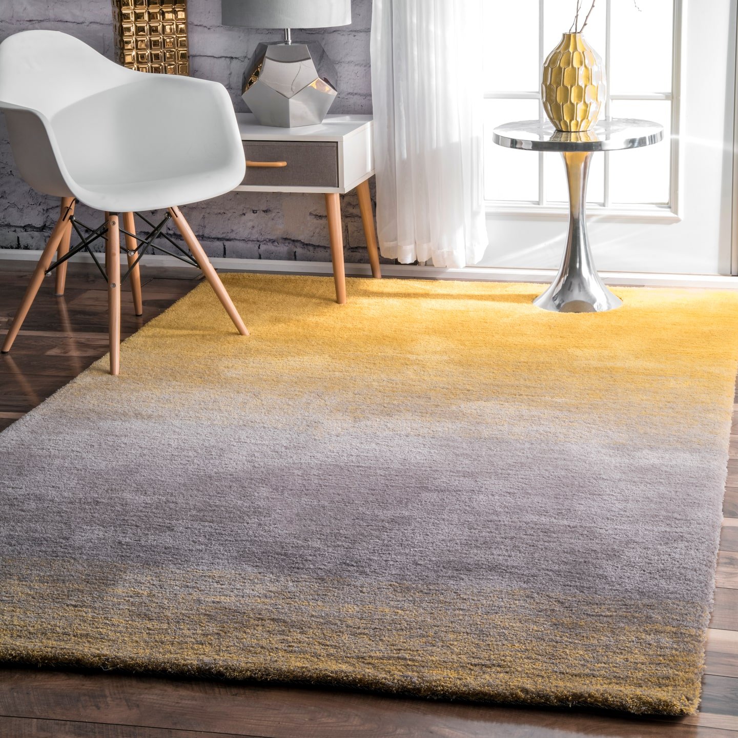 nuLOOM Ombre Shag rug