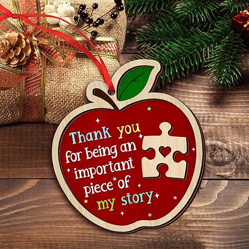 Vista 70 de OASSIE Regalos de agradecimiento de Navidad para empleados para compañeros de trabajo, adornos de Navidad de cerámica 2025 para decoraciones de Sé