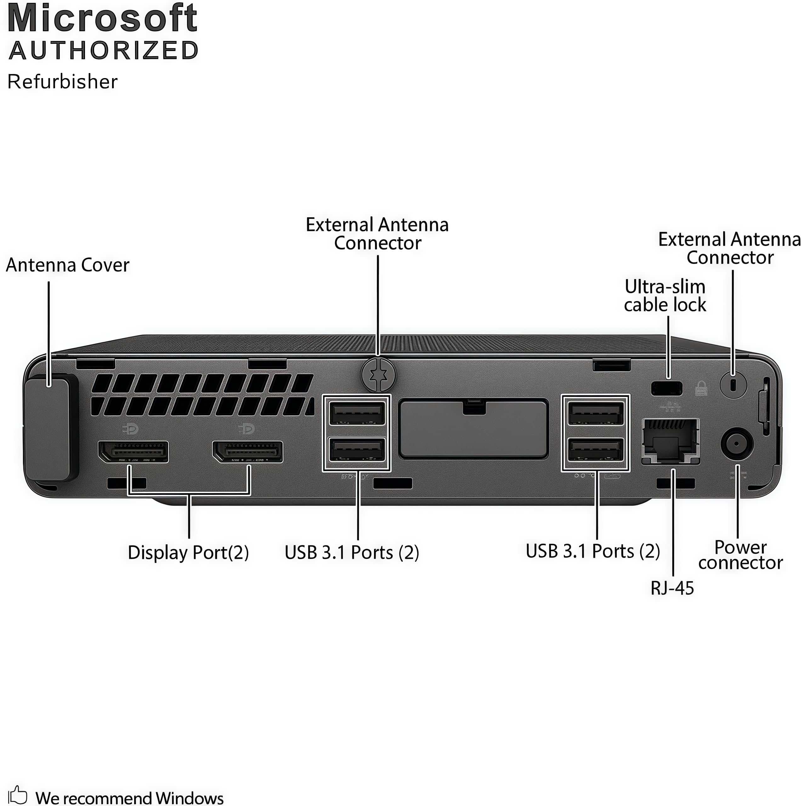 ミニPC HP EliteDesk 800 G4 DM wifi有 Corei5 Amazon.com: HP EliteDesk 800 G4 Mini Tiny Business PC, Intel
