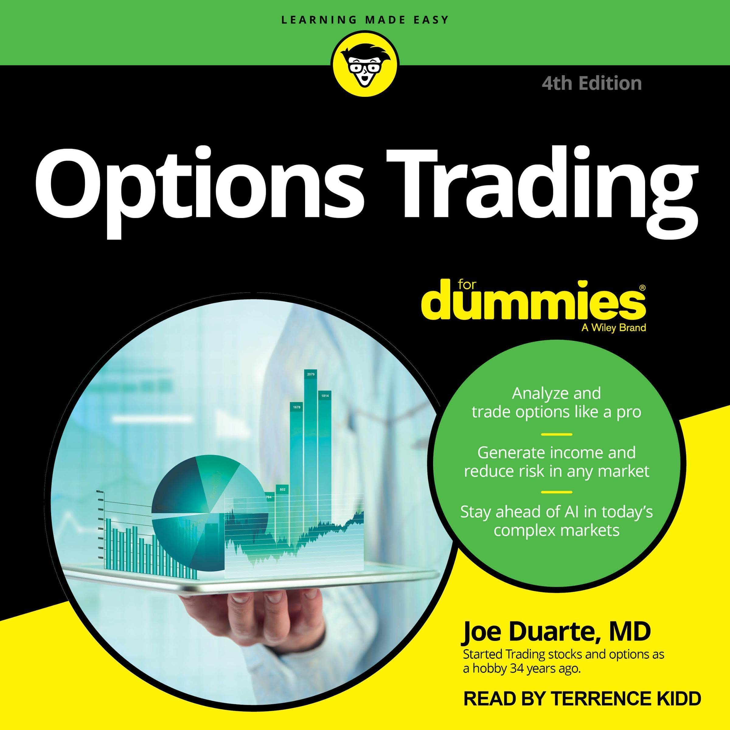 Cover art for Options Trading for Dummies (4th Edition)