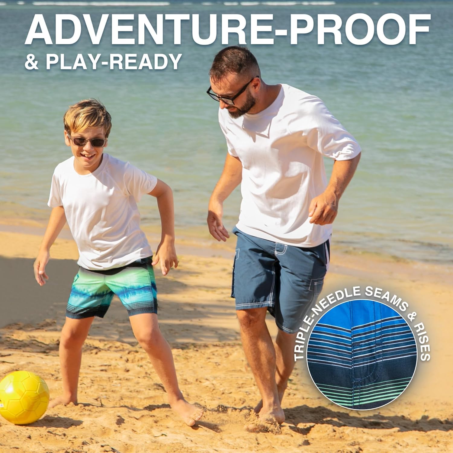 Kanu Surf Boys Viper Quick Dry UPF 50+ Beach Swim Trunk - Image 4