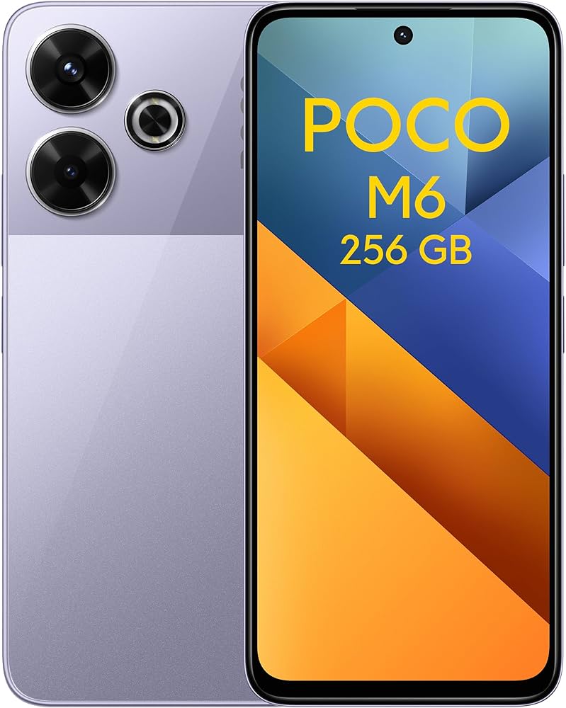 Xiaomi POCO M6 Smartphone 8GB+256GB, Purple : Amazon.com.mx