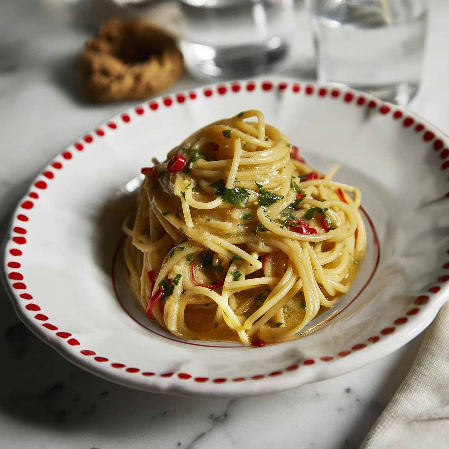 Rummo Spaghetti Pasta N.3 - Spaghetti Pasta Noodles, Durum Wheat Pasta, Thin Spaghetti Noodles, Italian Pasta, Dry Pasta - 16 Ounce (Pack of 20)