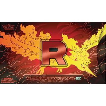 Pok&eacute;mon TCG: Team Rocket's Moltres ex Ultra-Premium Collection